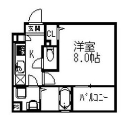 アーバンエムズの物件間取画像